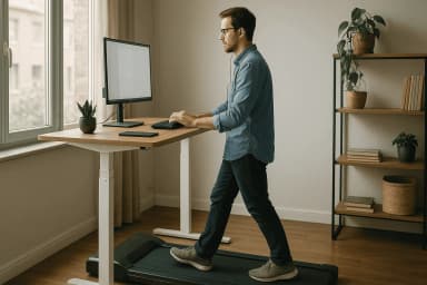 Discover the Benefits of Using a Treadmill While Working Today